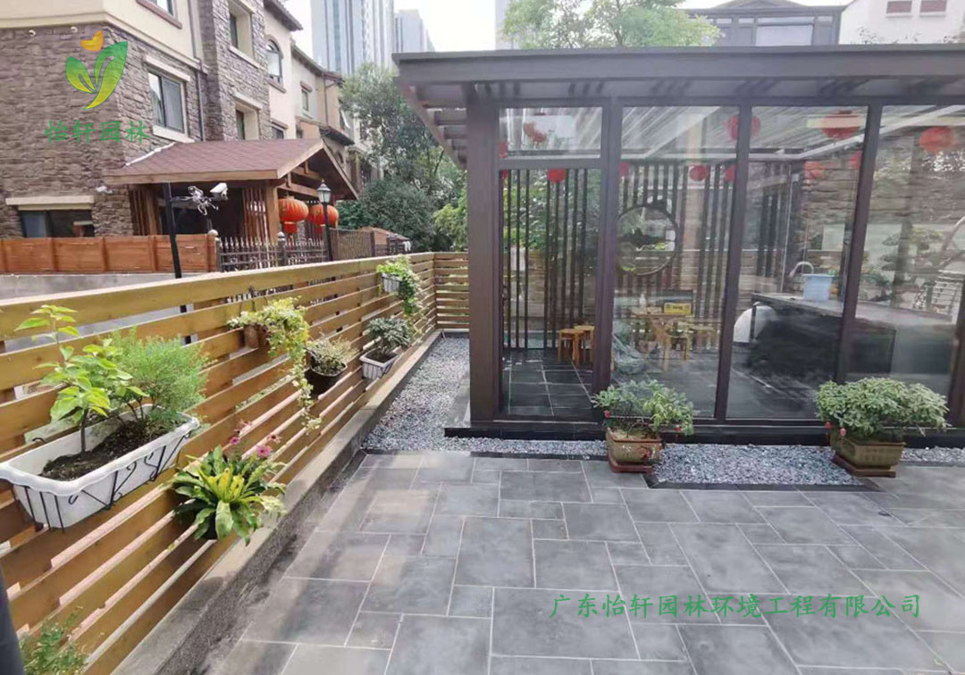 陽(yáng)江沙扒灣碧桂園別墅庭院景觀設(shè)計(jì)實(shí)景圖