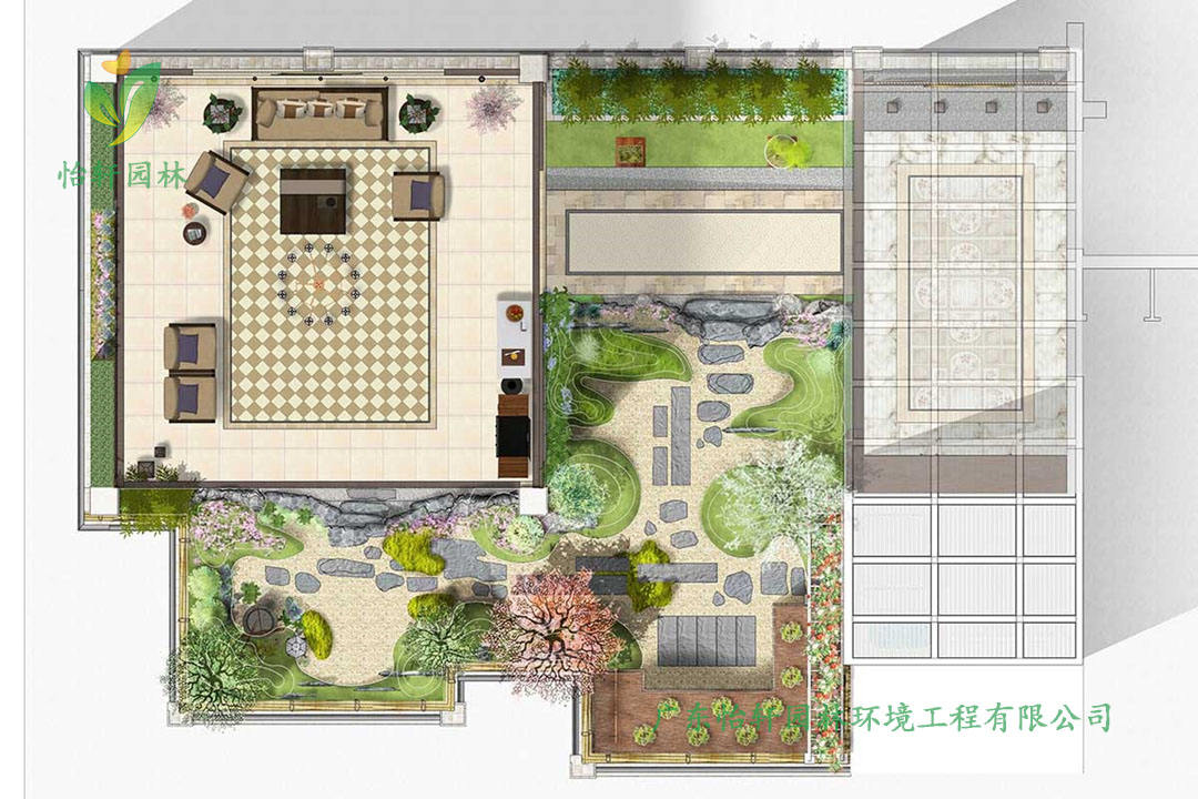 庭院景觀設(shè)計(jì)效果圖